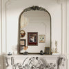 Antique Silver Baroque Arched Wall Mirror video showcase