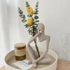 Sandstone-Finish Thinker Sculpture for Desk or Shelf video showcase