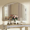 Extra-Large Arched Venetian Glass Mirror, Beveled Edges video showcase