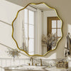 Wavy Scalloped Round Wall Mirror video showcase